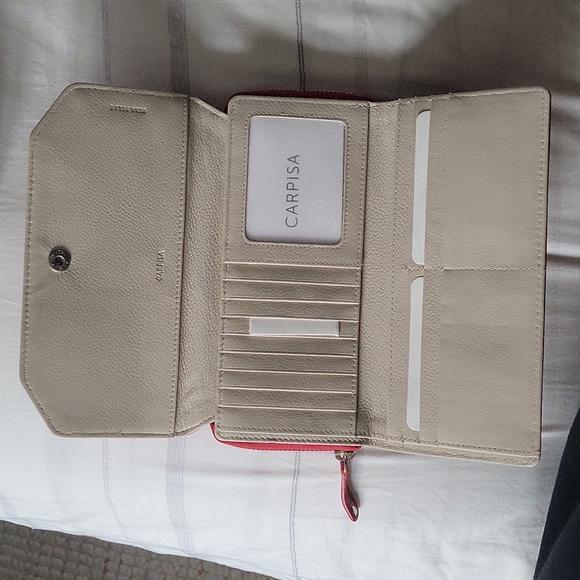 🆕️Italian Red Wallet - Picture 2 of 3